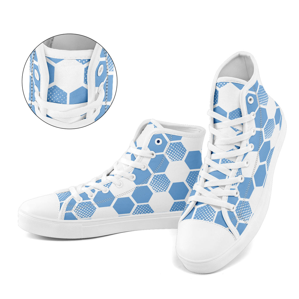 Custom 2026 World Cup Argentina Sneakers DIY Country Flag Running Shoes Lightweight Sport Shoes Gift for Football Fans Personalized Team Name and Logo FN024-F027093-1