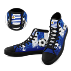 Custom Uruguay 2026 World Cup Sneakers DIY Country Flag Running Shoes Lightweight Sport Shoes Gift for Football Fans Personalized Team Name and Logo FN024-F009089-2