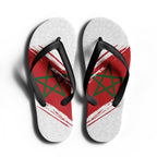 Custom Morocco 2026 World Cup Sneakers DIY Country Flag Running Shoes Lightweight Sport Shoes Gift for Football Fans Personalized Team Name and Logo FN058-F009124-5