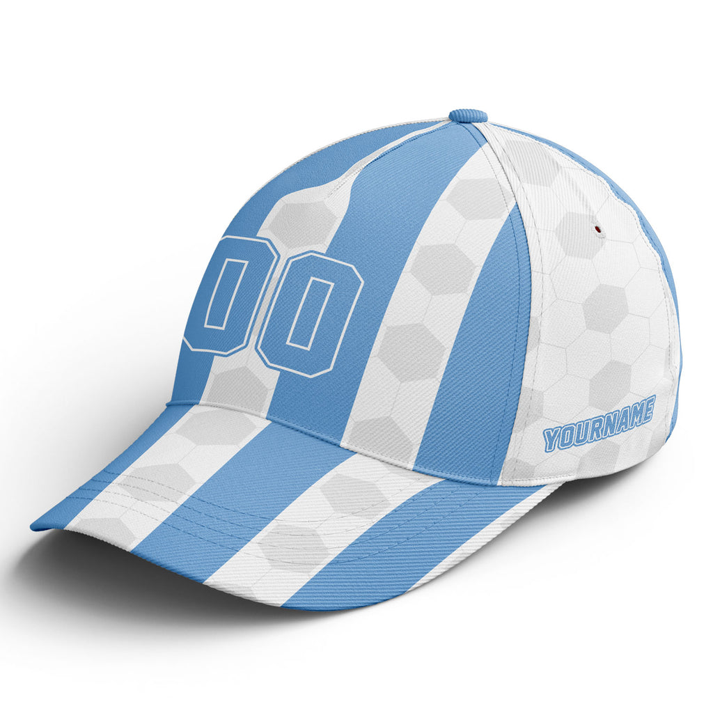 Personalized 2026 Argentina Soccer Fan Hat - Add Your Name & Design Custom 2026 Football Tournament Hat YW061-F027088-2