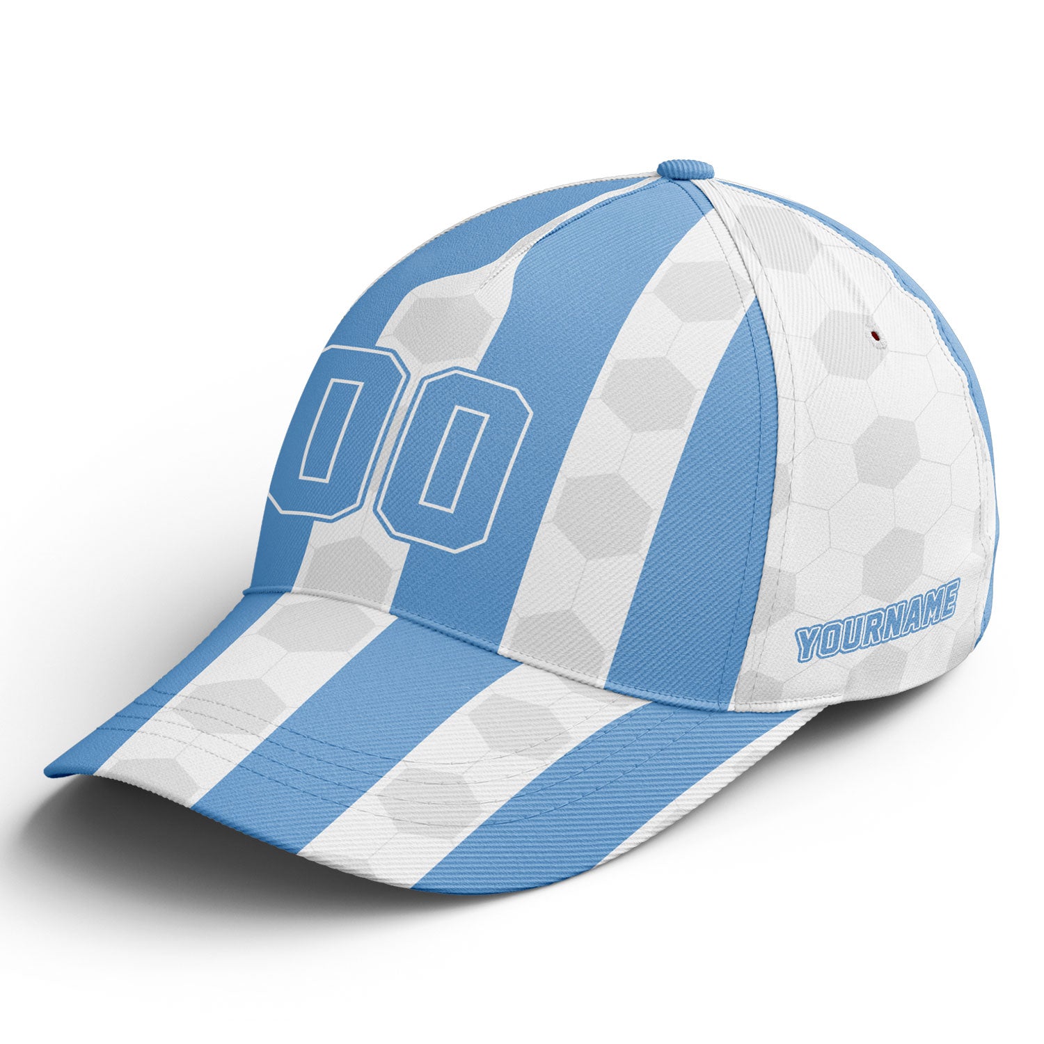 Personalized 2026 Argentina Soccer Fan Hat - Add Your Name & Design Custom 2026 Football Tournament Hat YW061-F027088-2