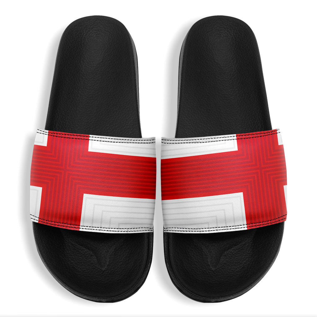 Custom England 2026 World Cup Sneakers DIY Country Flag Running Shoes Lightweight Sport Shoes Gift for Football Fans Personalized Team Name and Logo FN056-F020033-1