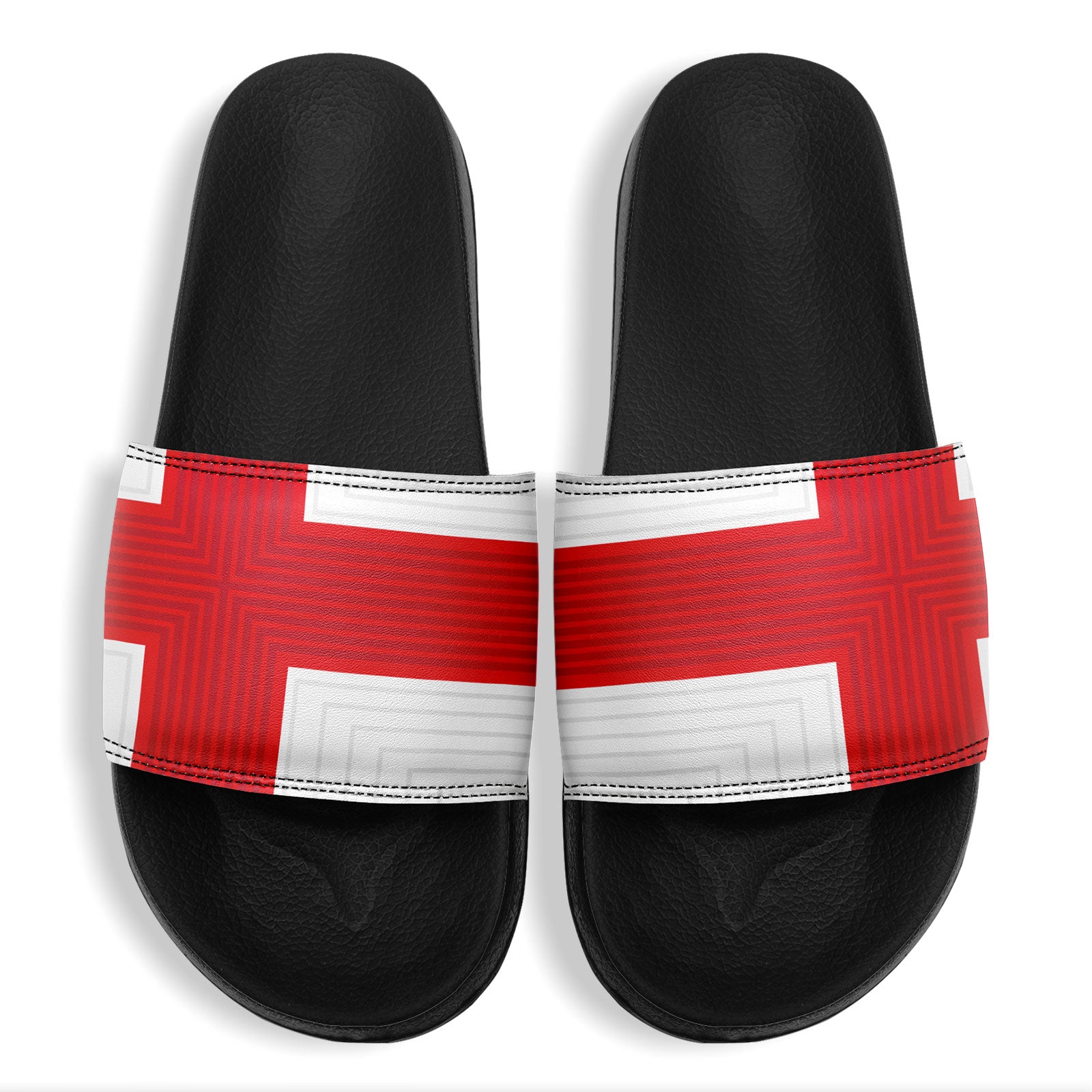 Custom England 2026 World Cup Sneakers DIY Country Flag Running Shoes Lightweight Sport Shoes Gift for Football Fans Personalized Team Name and Logo FN056-F020033-1