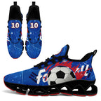 Custom South Korea 2026 World Cup Sneakers DIY Country Flag Running Shoes Lightweight Sport Shoes Gift for Football Fans Personalized Team Name and Logo FN003XD-F009063-3