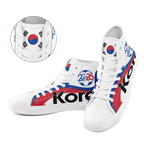 Custom South Korea 2026 World Cup Sneakers DIY Country Flag Running Shoes Lightweight Sport Shoes Gift for Football Fans Personalized Team Name and Logo FN024-F009070-3