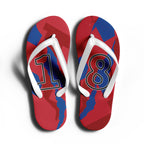 Custom South Korea 2026 World Cup Sneakers DIY Country Flag Running Shoes Lightweight Sport Shoes Gift for Football Fans Personalized Team Name and Logo FN058-F009109-1
