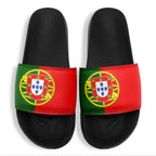 Custom Portugal 2026 World Cup Sneakers DIY Country Flag Running Shoes Lightweight Sport Shoes Gift for Football Fans Personalized Team Name and Logo FN056-F020034-1