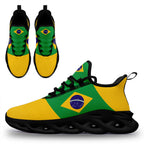Custom 2026 World Cup Brazil Sneakers DIY Country Flag Running Shoes Lightweight Sport Shoes Gift for Football Fans Personalized Team Name and Logo FN003-F027045-2