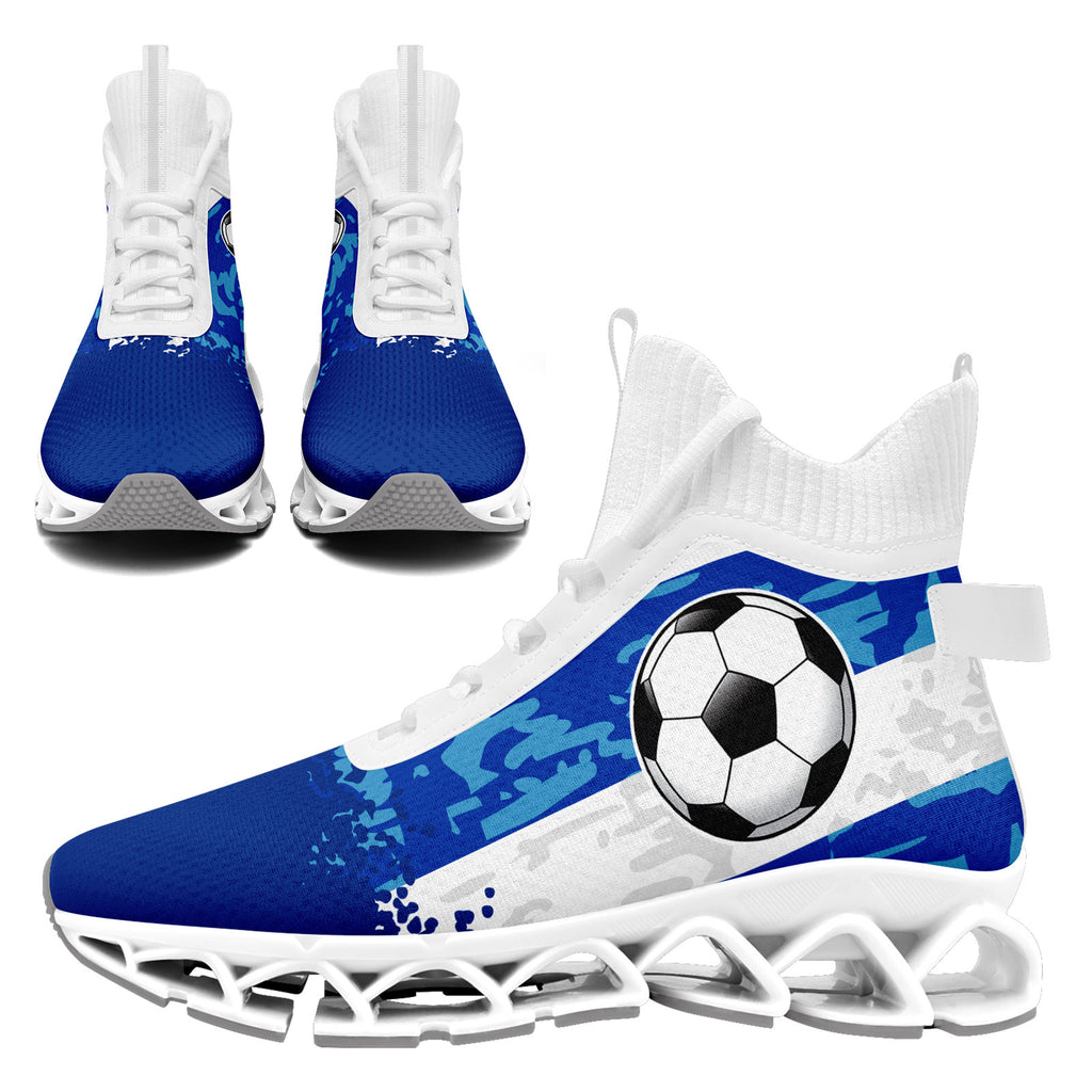 Custom Uruguay 2026 World Cup Sneakers DIY Country Flag Running Shoes Lightweight Sport Shoes Gift for Football Fans Personalized Team Name and Logo FN029XD-F009111-2