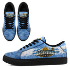 Custom 2026 World Cup Argentina Sneakers DIY Country Flag Running Shoes Lightweight Sport Shoes Gift for Football Fans Personalized Team Name and Logo FN023-F027051-2
