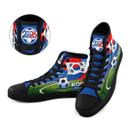Custom South Korea 2026 World Cup Sneakers DIY Country Flag Running Shoes Lightweight Sport Shoes Gift for Football Fans Personalized Team Name and Logo FN024-F009070-5