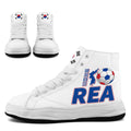 Custom South Korea 2026 World Cup Sneakers DIY Country Flag Running Shoes Lightweight Sport Shoes Gift for Football Fans Personalized Team Name and Logo FN039-F009106-5