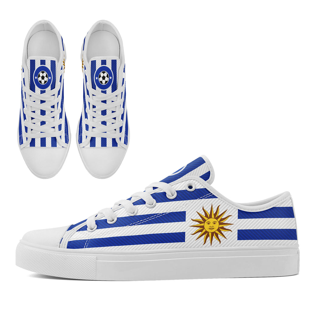 Custom Uruguay 2026 World Cup Sneakers DIY Country Flag Running Shoes Lightweight Sport Shoes Gift for Football Fans Personalized Team Name and Logo FN027-F009107-4