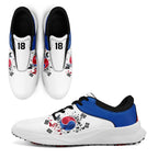 Custom South Korea 2026 World Cup Sneakers DIY Country Flag Running Shoes Lightweight Sport Shoes Gift for Football Fans Personalized Team Name and Logo FN062-F009110-4