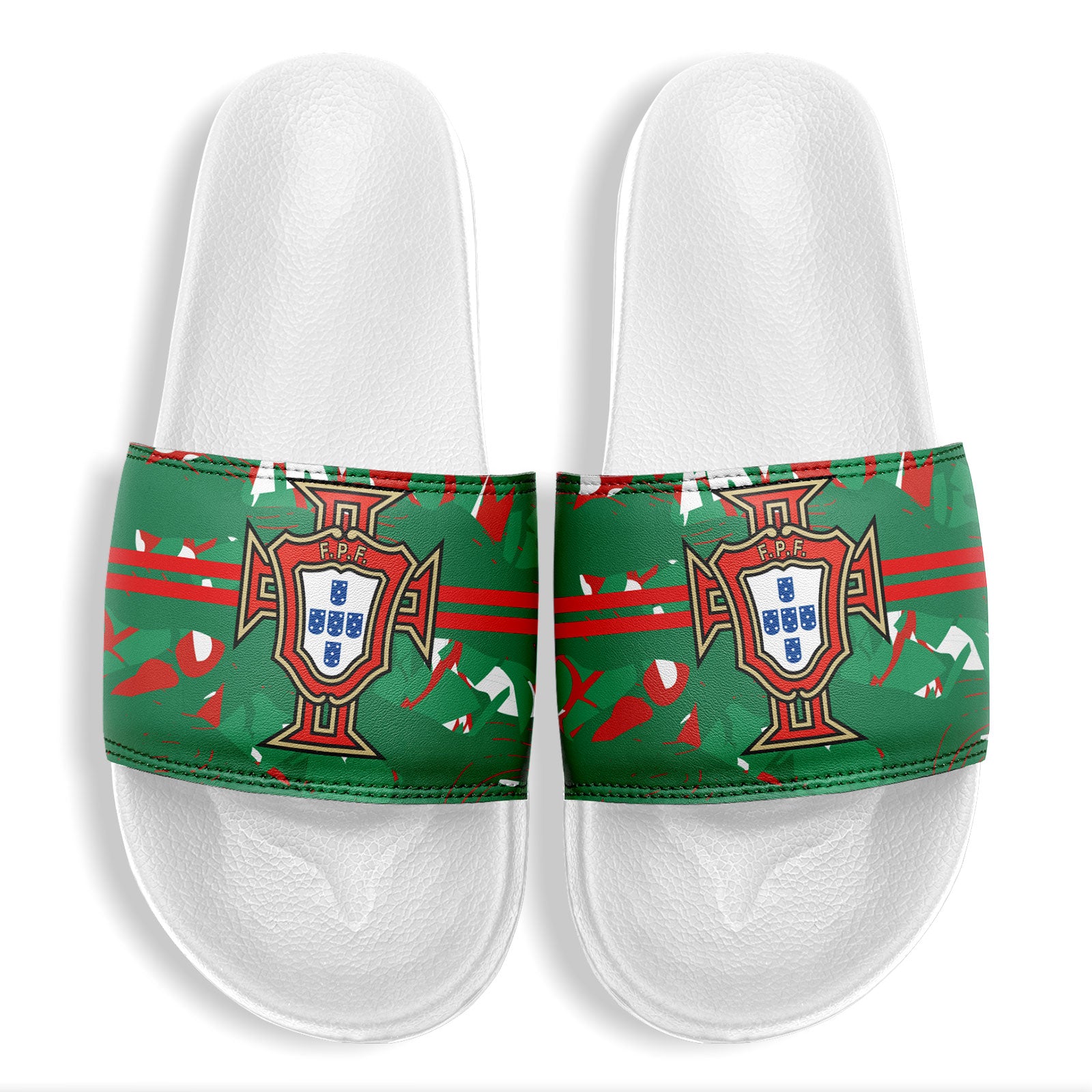 Custom Portugal 2026 World Cup Sneakers DIY Country Flag Running Shoes Lightweight Sport Shoes Gift for Football Fans Personalized Team Name and Logo FN056-F020034-4