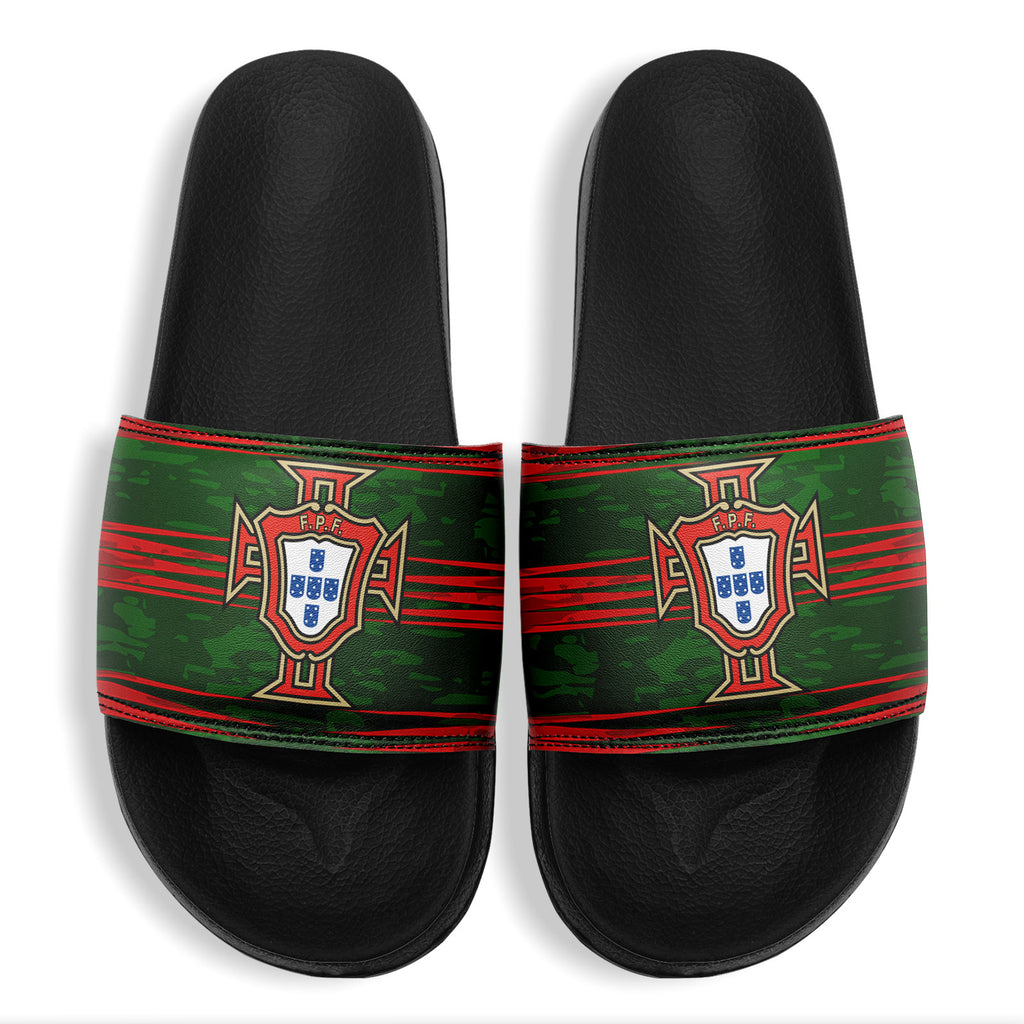 Custom Portugal 2026 World Cup Sneakers DIY Country Flag Running Shoes Lightweight Sport Shoes Gift for Football Fans Personalized Team Name and Logo FN056-F020034-5