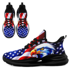 Custom United States 2026 World Cup Sneakers DIY Country Flag Running Shoes Lightweight Sport Shoes Gift for Football Fans Personalized Team Name and Logo FN079-F018033-2