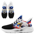Custom United States 2026 World Cup Sneakers DIY Country Flag Running Shoes Lightweight Sport Shoes Gift for Football Fans Personalized Team Name and Logo FN079-F018033-3