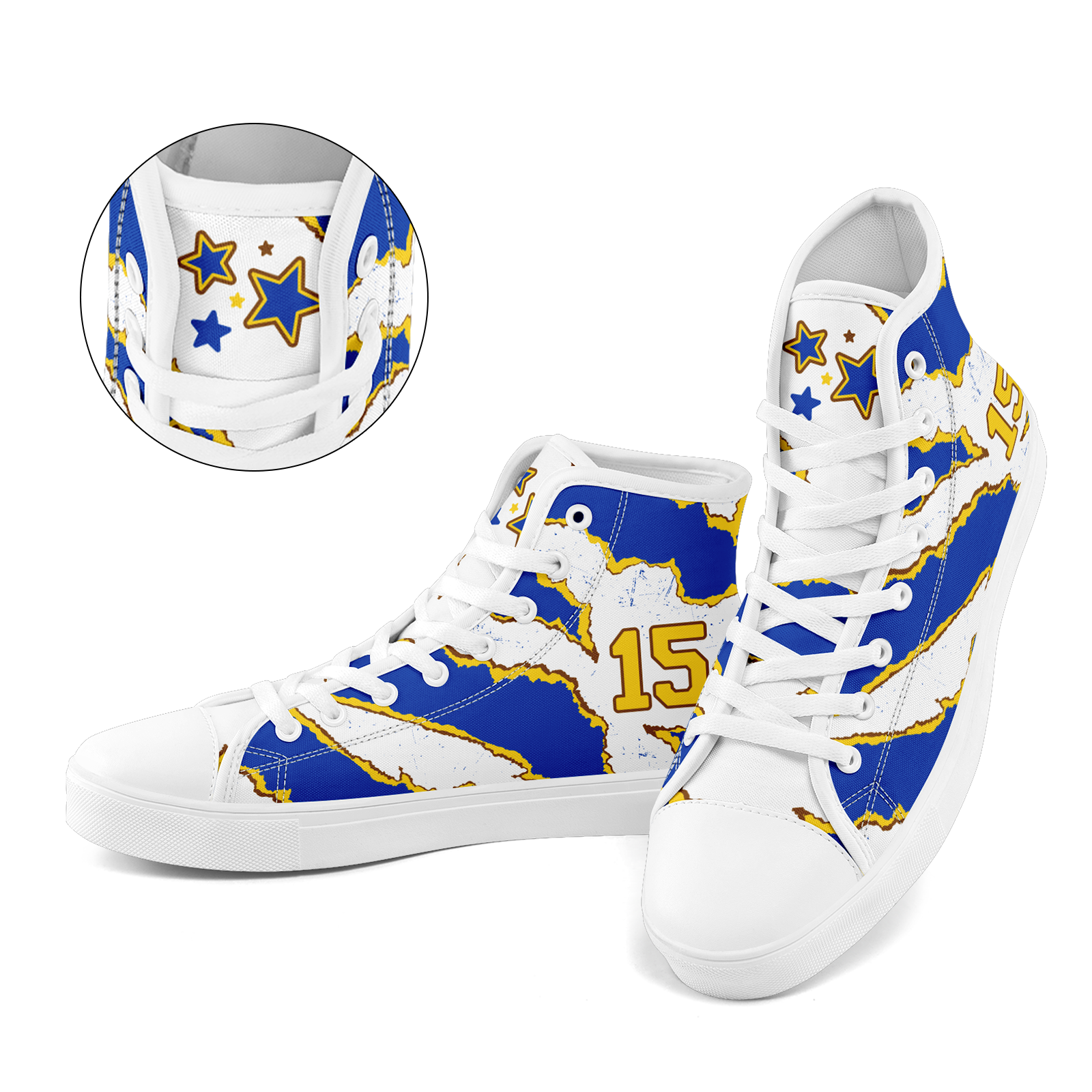 Custom Uruguay 2026 World Cup Sneakers DIY Country Flag Running Shoes Lightweight Sport Shoes Gift for Football Fans Personalized Team Name and Logo FN024-F009125-2