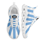 Custom 2026 World Cup Argentina Sneakers DIY Country Flag Running Shoes Lightweight Sport Shoes Gift for Football Fans Personalized Team Name and Logo FN003-F027086-2