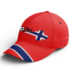 Personalized 2026 Norway Soccer Fan Hat - Add Your Name & Design Custom 2026 Football Tournament Hat YW061-F027075-2