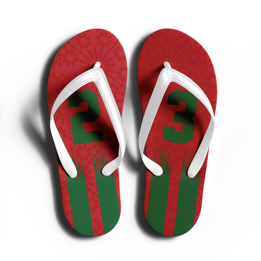 Custom Morocco 2026 World Cup Sneakers DIY Country Flag Running Shoes Lightweight Sport Shoes Gift for Football Fans Personalized Team Name and Logo FN058-F009124-2