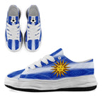 Custom Uruguay 2026 World Cup Sneakers DIY Country Flag Running Shoes Lightweight Sport Shoes Gift for Football Fans Personalized Team Name and Logo FN038-F009112-1