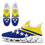 Custom Curaçao 2026 World Cup Sneakers DIY Country Flag Running Shoes Lightweight Sport Shoes Gift for Football Fans Personalized Team Name and Logo FN003XD-F009091-5