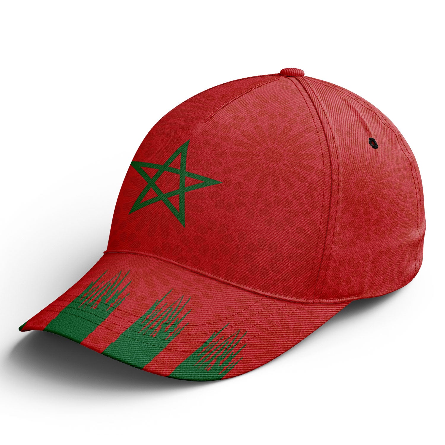 Personalized 2026 Morocco Soccer Fan Hat - Add Your Name & Design Custom 2026 Football Tournament Hat YW061-F009128-2