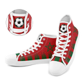 Custom Morocco 2026 World Cup Sneakers DIY Country Flag Running Shoes Lightweight Sport Shoes Gift for Football Fans Personalized Team Name and Logo FN024-F009090-2