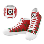 Custom Morocco 2026 World Cup Sneakers DIY Country Flag Running Shoes Lightweight Sport Shoes Gift for Football Fans Personalized Team Name and Logo FN024-F009090-2