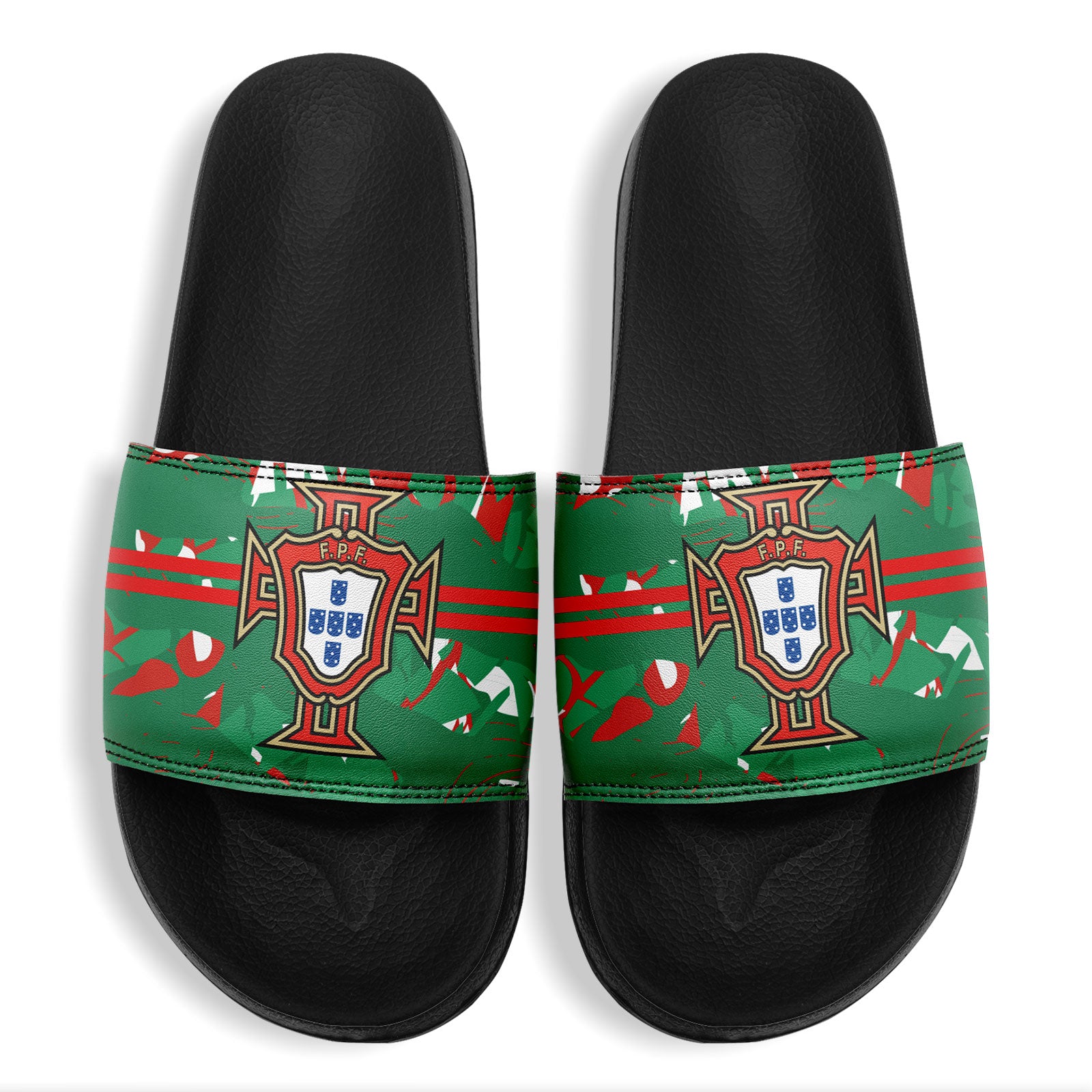 Custom Portugal 2026 World Cup Sneakers DIY Country Flag Running Shoes Lightweight Sport Shoes Gift for Football Fans Personalized Team Name and Logo FN056-F020034-4