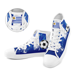 Custom Uruguay 2026 World Cup Sneakers DIY Country Flag Running Shoes Lightweight Sport Shoes Gift for Football Fans Personalized Team Name and Logo FN024-F009089-2