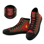 Custom Morocco 2026 World Cup Sneakers DIY Country Flag Running Shoes Lightweight Sport Shoes Gift for Football Fans Personalized Team Name and Logo FN024-F009121-10