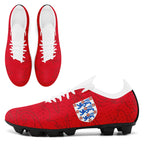 Custom England 2026 World Cup Sneakers DIY Country Flag Running Shoes Lightweight Sport Shoes Gift for Football Fans Personalized Team Name and Logo SC02-F020025-5