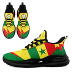 Custom Senegal 2026 World Cup Sneakers DIY Country Flag Running Shoes Lightweight Sport Shoes Gift for Football Fans Personalized Team Name and Logo FN079-F009079-4