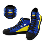 Custom Curaçao 2026 World Cup Sneakers DIY Country Flag Running Shoes Lightweight Sport Shoes Gift for Football Fans Personalized Team Name and Logo FN024-F009098-2