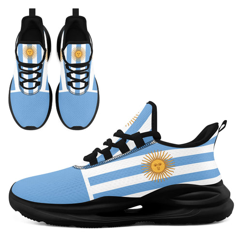 Custom 2026 World Cup Argentina Sneakers DIY Country Flag Running Shoes Lightweight Sport Shoes Gift for Football Fans Personalized Team Name and Logo FN079-F027048-2