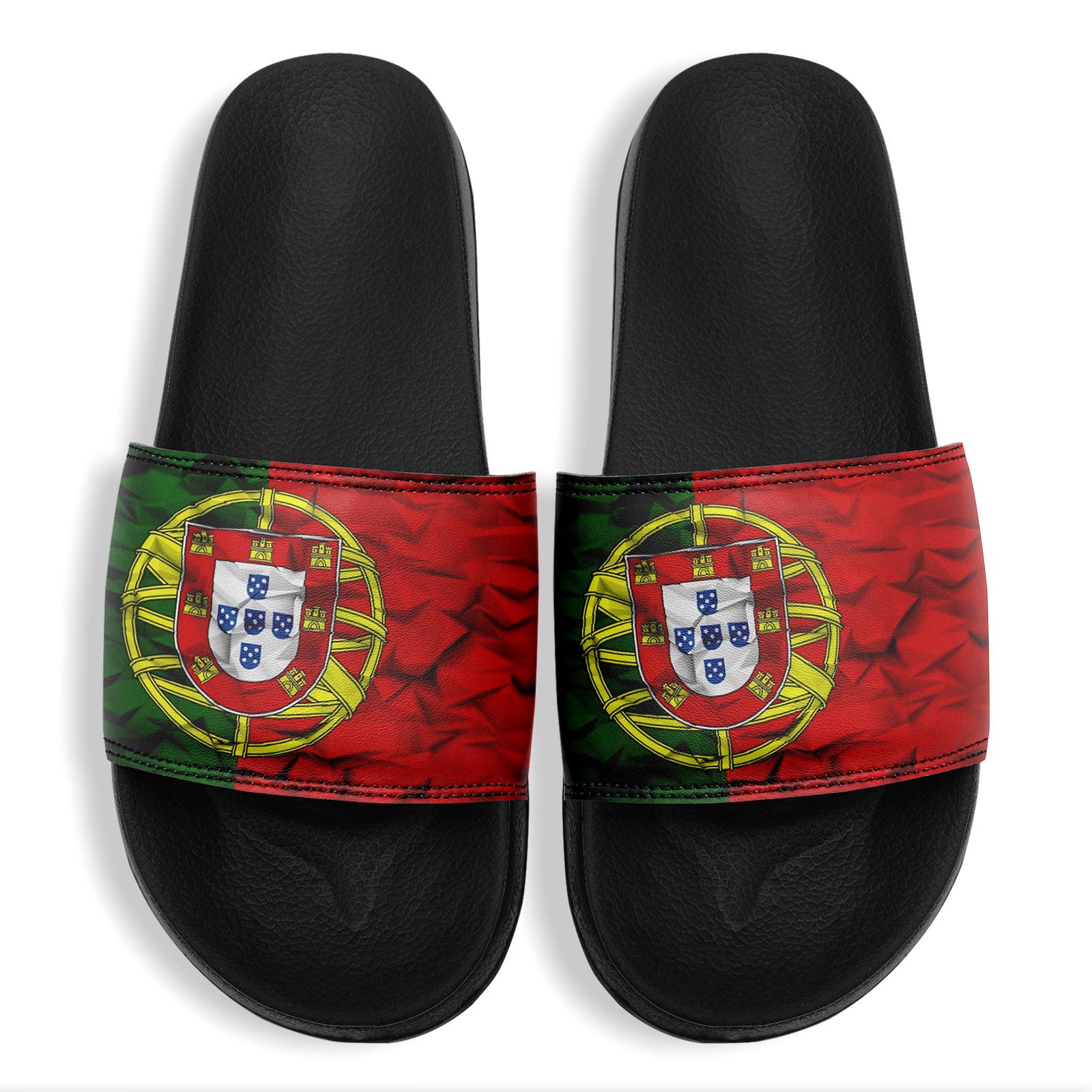Custom Portugal 2026 World Cup Sneakers DIY Country Flag Running Shoes Lightweight Sport Shoes Gift for Football Fans Personalized Team Name and Logo FN056-F020034-2