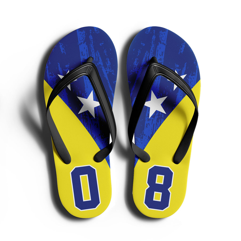 Custom Curaçao 2026 World Cup Sneakers DIY Country Flag Running Shoes Lightweight Sport Shoes Gift for Football Fans Personalized Team Name and Logo FN058-F009136-2