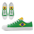 Custom 2026 World Cup Brazil Sneakers DIY Country Flag Running Shoes Lightweight Sport Shoes Gift for Football Fans Personalized Team Name and Logo FN027-F027054-1