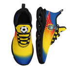 Custom Ecuador 2026 World Cup Sneakers DIY Country Flag Running Shoes Lightweight Sport Shoes Gift for Football Fans Personalized Team Name and Logo FN003-F009077-2