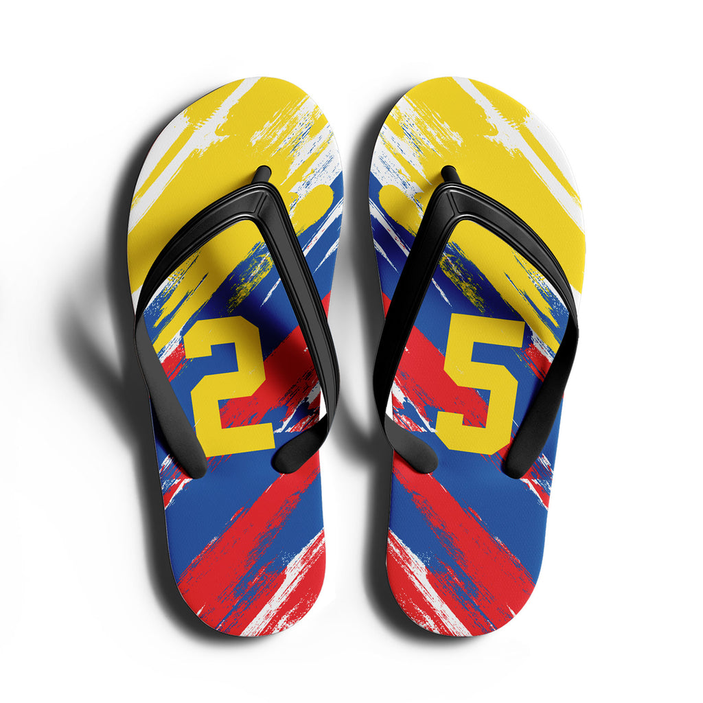 Custom Ecuador 2026 World Cup Sneakers DIY Country Flag Running Shoes Lightweight Sport Shoes Gift for Football Fans Personalized Team Name and Logo FN058-F009137-4