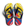 Custom Ecuador 2026 World Cup Sneakers DIY Country Flag Running Shoes Lightweight Sport Shoes Gift for Football Fans Personalized Team Name and Logo FN058-F009137-4