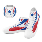 Custom South Korea 2026 World Cup Sneakers DIY Country Flag Running Shoes Lightweight Sport Shoes Gift for Football Fans Personalized Team Name and Logo FN024-F009120-10