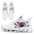 Custom South Korea 2026 World Cup Sneakers DIY Country Flag Running Shoes Lightweight Sport Shoes Gift for Football Fans Personalized Team Name and Logo FN003XD-F009063-4