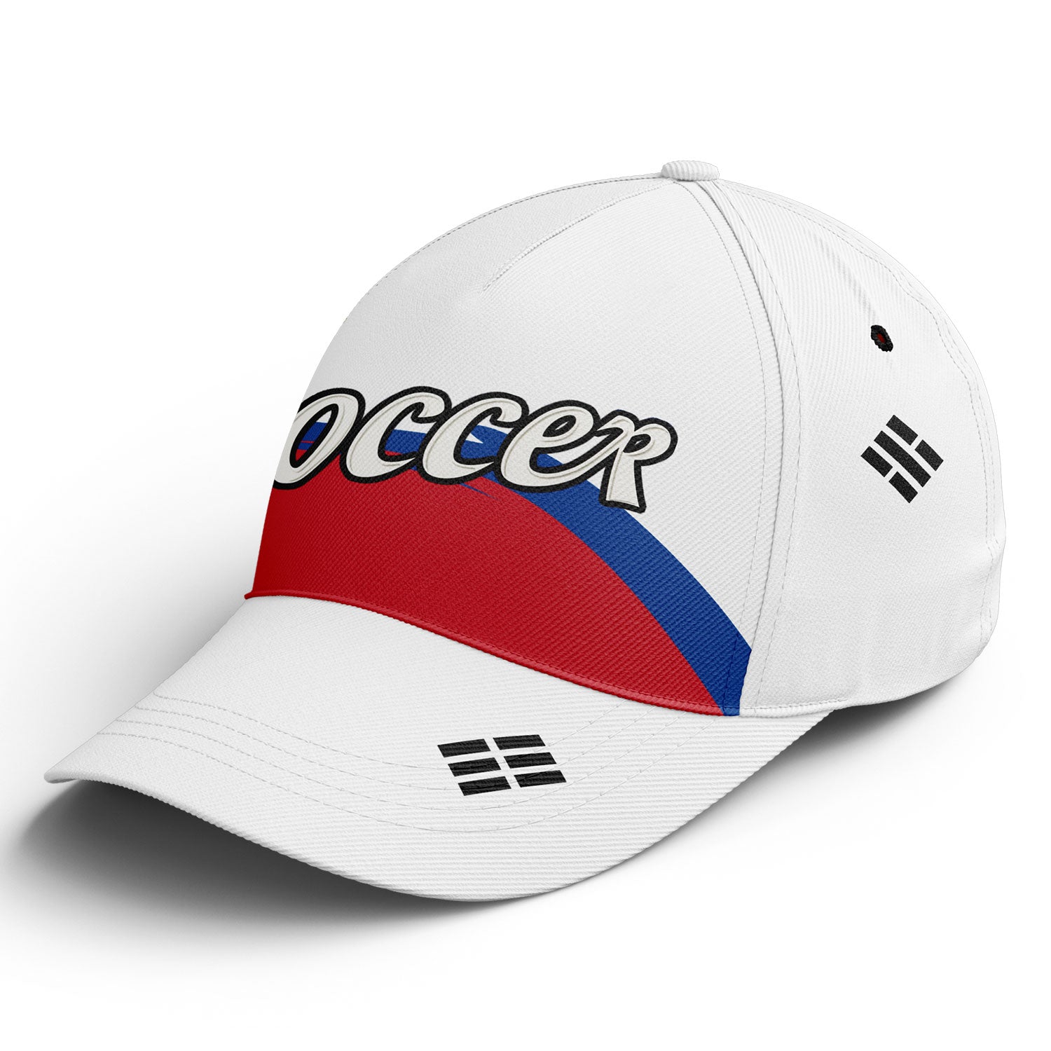 Personalized 2026 South Korea Soccer Fan Hat - Add Your Name & Design Custom 2026 Football Tournament Hat YW061-F009127-4