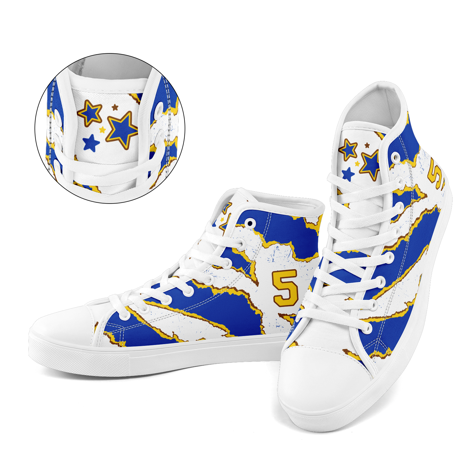 Custom Uruguay 2026 World Cup Sneakers DIY Country Flag Running Shoes Lightweight Sport Shoes Gift for Football Fans Personalized Team Name and Logo FN024-F009125-5