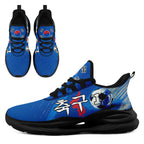 Custom South Korea 2026 World Cup Sneakers DIY Country Flag Running Shoes Lightweight Sport Shoes Gift for Football Fans Personalized Team Name and Logo FN079-F009056-1