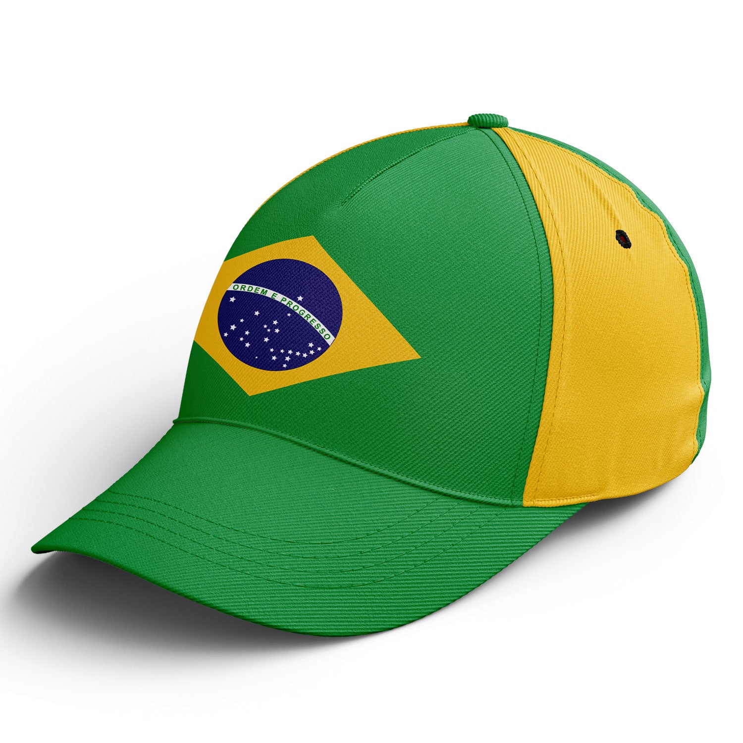 Personalized 2026 Brazil Soccer Fan Hat - Add Your Name & Design Custom 2026 Football Tournament Hat YW061-F027074-2